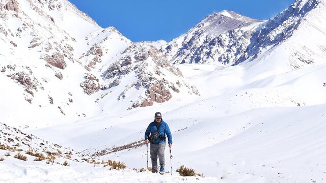 “Esto es San Juan”: el video que muestra un lugar mágico de la provincia cubierto de nieve