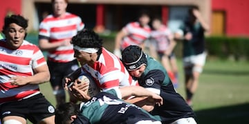 Jockey Club Córdoba le ganó al Tucumán Rugby, por la segunda fecha del Torneo del Interior A. (José Gabriel Hernández / La Voz).