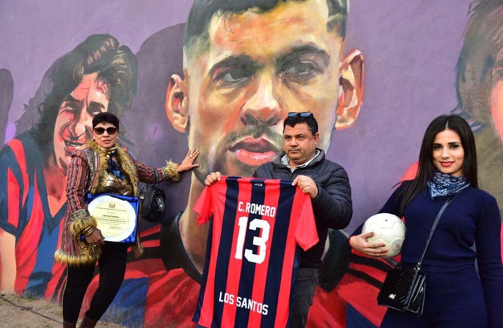 El homenaje del San Lorenzo cordobés al Cuti Romero y a ídolos del club