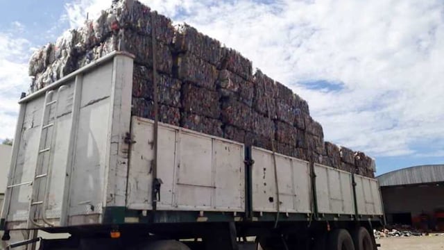 En Alvear vendieron más de 20.000 kilos de hojalata y plásticos para reciclar.
