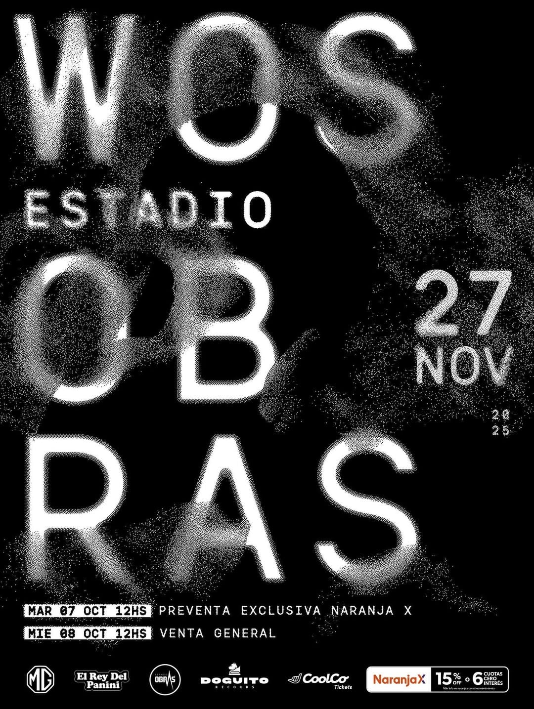Wos vuelve a Obras Santiarias: cuándo salen las entradas a la venta y dónde comprar