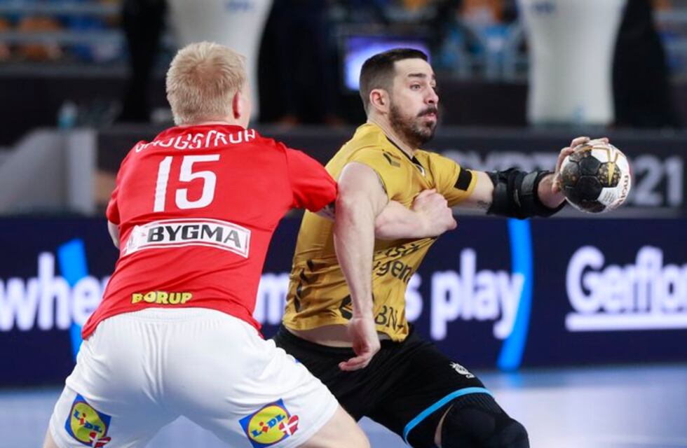 Mundial de Handball: Argentina no pudo con Dinamarca y quedó segundo en la zona D