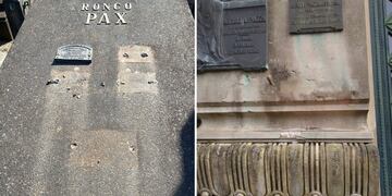 Vandalismo en el Cementerio Municipal de Azul