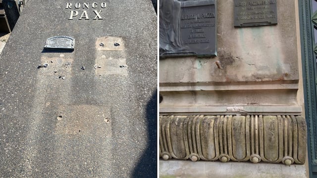 Vandalismo en el Cementerio Municipal de Azul