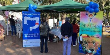 Realizaron una jornada de prevención del Cáncer de Colon en Eldorado.