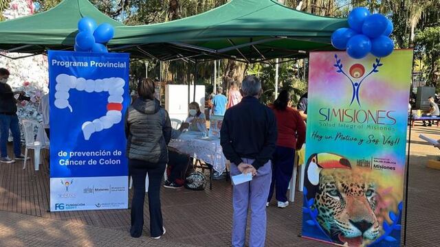 Realizaron una jornada de prevención del Cáncer de Colon en Eldorado.