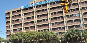 HOSPITAL. San Roque, de la ciudad de Córdoba (Antonio Carrizo/Archivo).