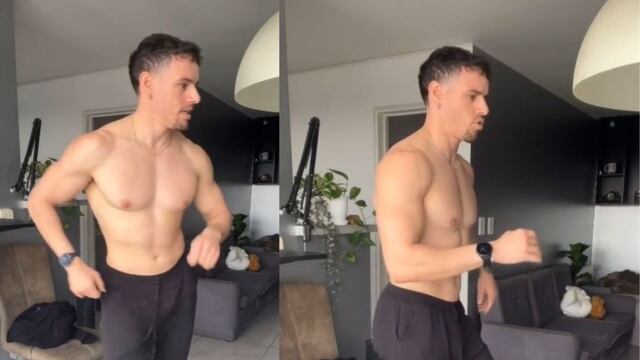 Es yankee, aprendió a bailar cuarteto con un tutorial y sus pasos se viralizaron en las redes.