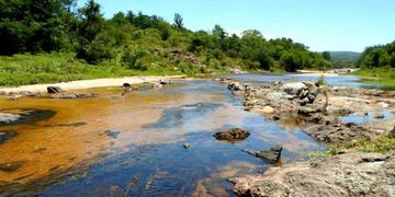 El río Yuspe. Imagen ilustrativa (Foto. Jesica Colazo/Archivo).