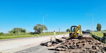 Iniciaron las tareas de mantenimiento de la Ruta Nacional 33