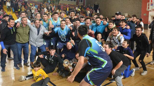 San Carlos se consagró campeón del Campeonato Mendocina de Basquetbol y ascendió a a Superliga.