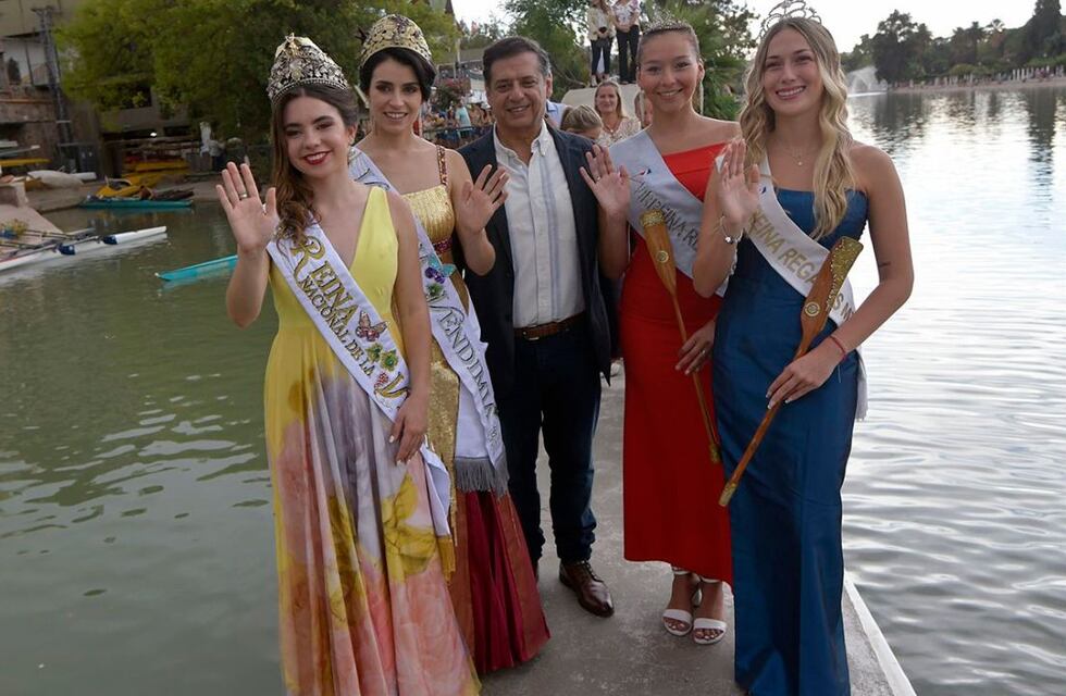 Regatas Internacional de remo en Vendimia 2023: campeones y reinas en el corazón de Mendoza