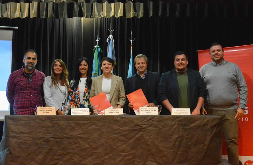 Gonzales Chaves formalizó su adhesión a la iniciativa MUNA de Unicef