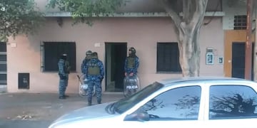 La casa de Sabag Montiel. Siguen analizando el material encontrado en los allanamientos.