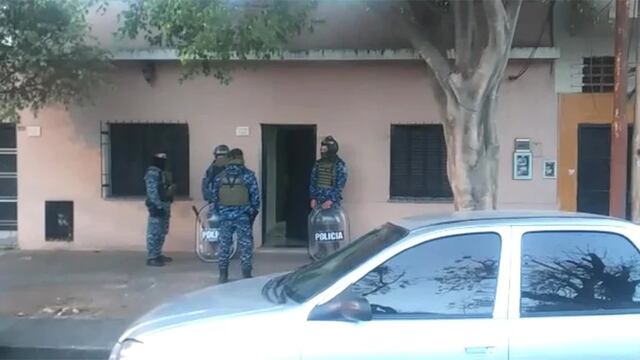 La casa de Sabag Montiel. Siguen analizando el material encontrado en los allanamientos.