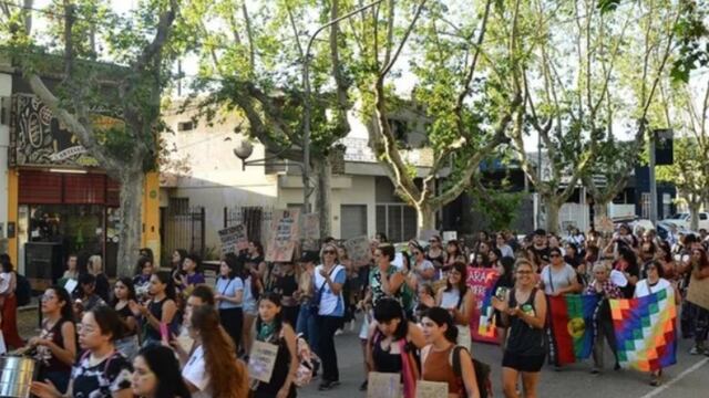 El 8M en la ciudad de San Luis