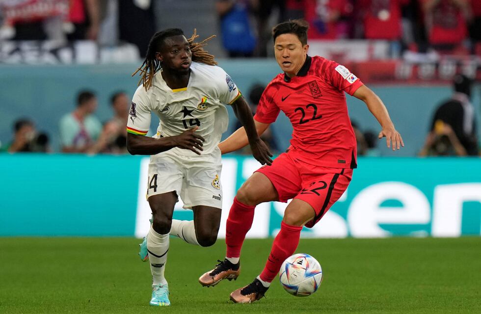 Mundial de Qatar 2022: Ghana triunfó 3 a 2 ante Corea del Sur en un partido para el infarto