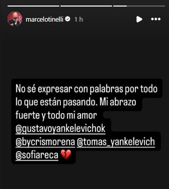Marcelo Tinelli sobre la tragedia en Miami.