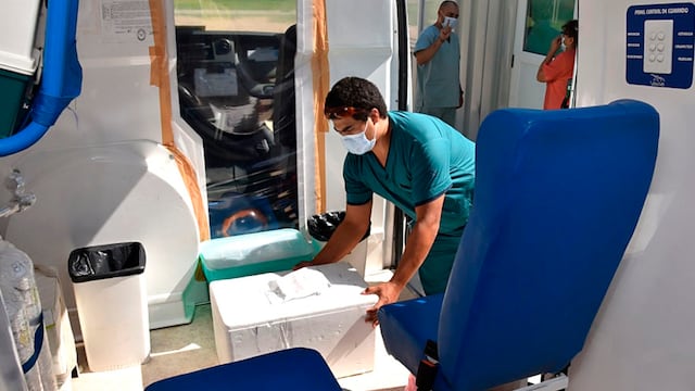 Llegaron dosis de la vacuna Sinopharm (APN)