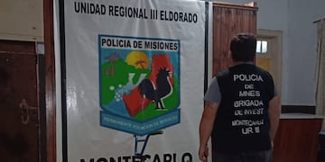 Recuperan una bicicleta robada en Montecarlo.