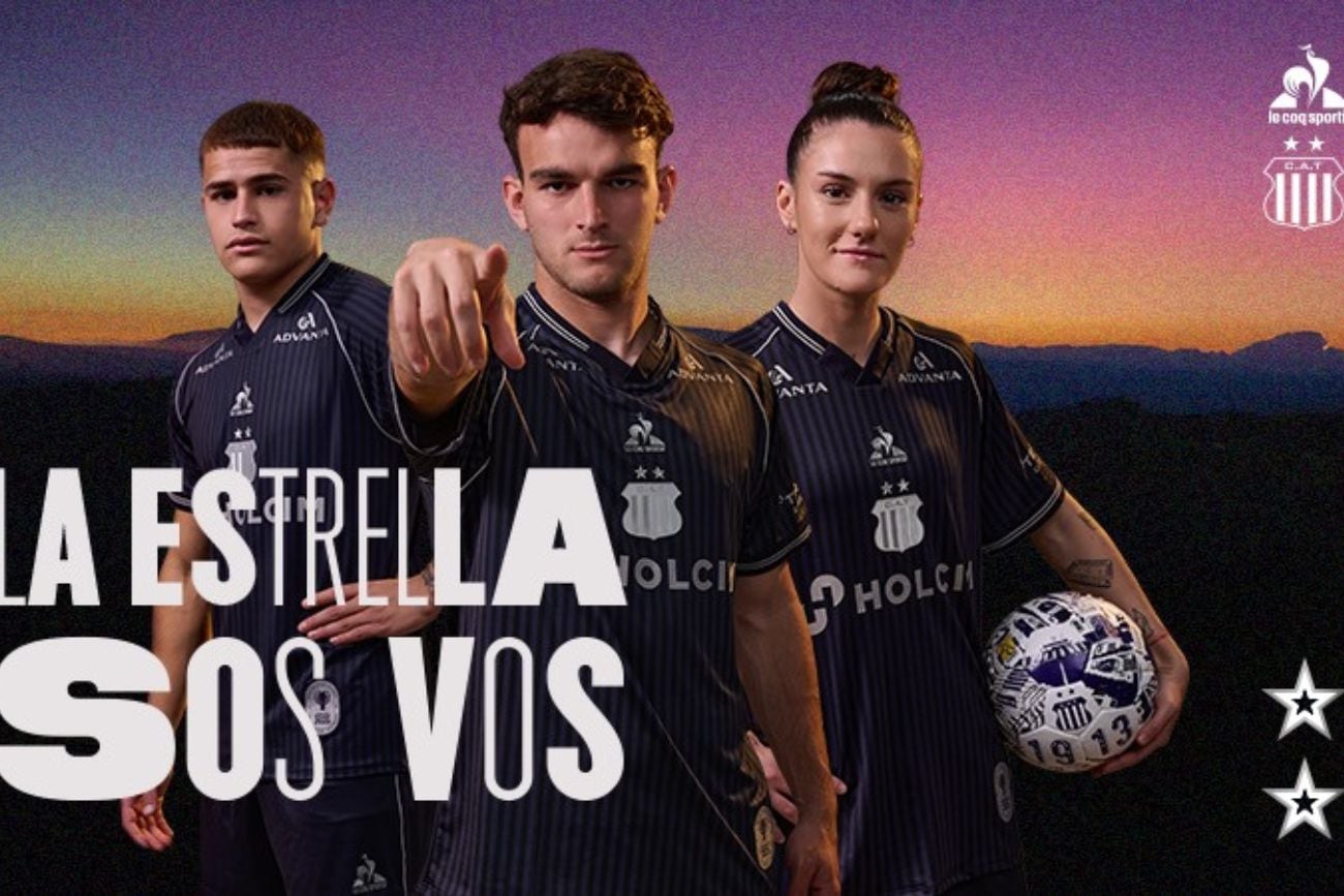 Nueva camiseta de talleres. (Prensa Club Atlético Talleres).