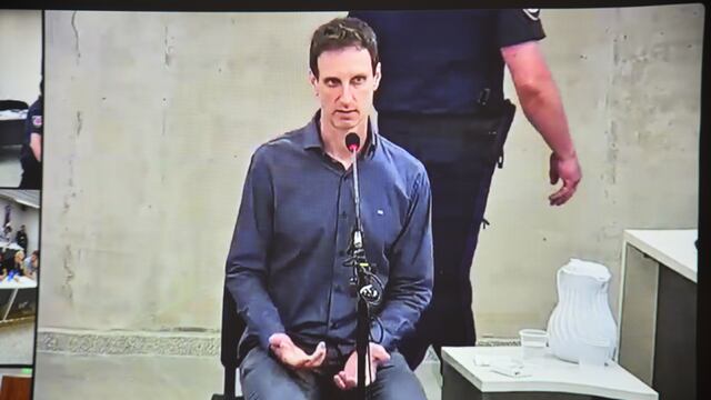 Declaró Francisco Luperi, el hombre que denunció la muerte de los bebés. (Pedro Castillo / La Voz)