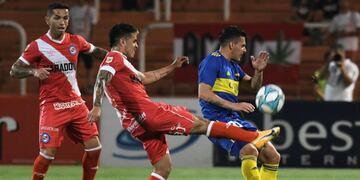 Argentinos Juniors había conseguido el empate ante Boca pero fue anulado por fuera de juego. (Fotobaires)