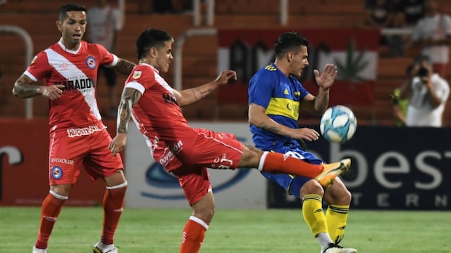 Argentinos Juniors había conseguido el empate ante Boca pero fue anulado por fuera de juego. (Fotobaires)