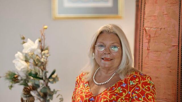 Elisa Carrió, fundadora de la Coalición Cívica y refernete de Juntos por el Cambio.