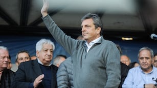 Acto de la CGT por Impuesto a las ganancias en el Ministerio de Economía Argentina
Sergio Massa
Foto Federico Lopez Claro