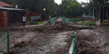 Temporal en Cortaderas, Carpintería y Merlo dejaron impactantes imágenes en el norte de San Luis.