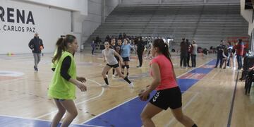 Handball en el Estadio Arena de Carlos Paz
