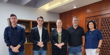 Reunión para avanzar con el Hospital Regional de Rafaela