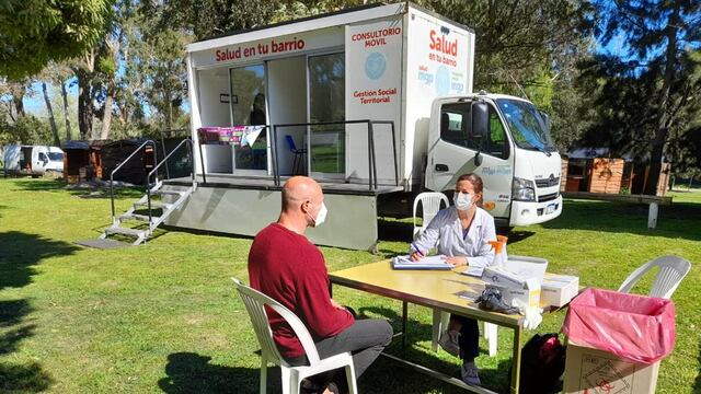 Los móviles sociosanitarios estarán en el predio ubicado en Alvarado y Arturo Alió.