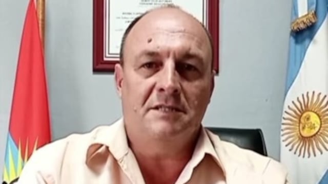 El intendente de Colonia Aurora negó haber cobrado una pensión por discapacidad.