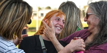 Llegó al país el tercer vuelo con repatriados desde Israel. / Foto: Télam