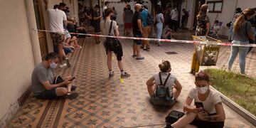 Colegio Agustin Alvarez. Aumentaron los centros de testeo de Covid-19 en todo Mendoza.