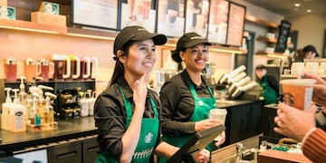 Cuánto gana un empleado de McDonald’s, Burger King y Starbucks en enero 2026.