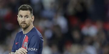 Lionel Messi jugador de fútbol del Paris Saint Germain
