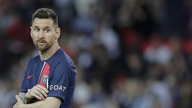 Lionel Messi jugador de fútbol del Paris Saint Germain