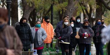 Los vecinos pueden acceder a garrafas de 10 kilos a precio subsidiado.