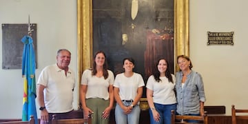 Ángel Gonzales Chaves visitó el distrito que lleva su nombre