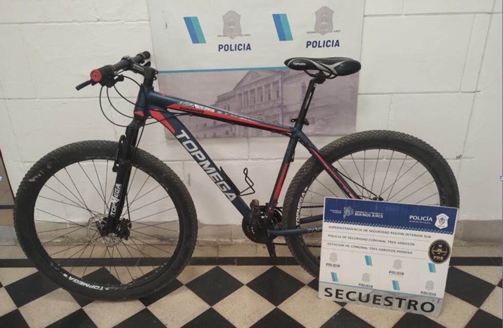 Tres Arroyos: Recuperan bicicleta robada