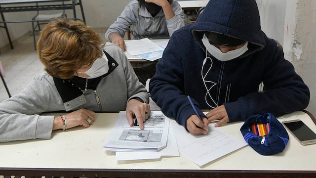 Clases presenciales (Foto: Orlando Pelichotti / Los Andes)