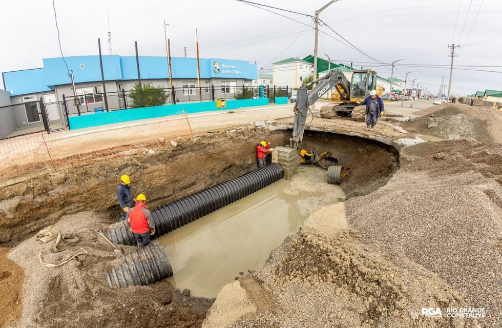 Río Grande: Se ejecutan obras para evitar inundaciones