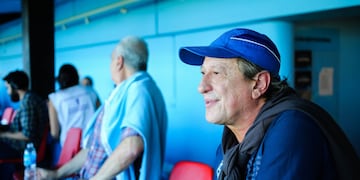 Daniel Aráoz, fanático de Belgrano.