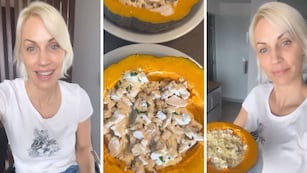 El zapallo relleno de Ingrid Grudke.