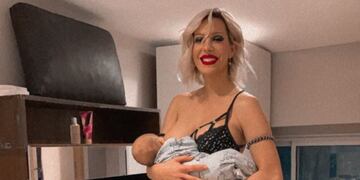 Noelia Marzol volvió al teatro a dos meses de ser mamá. (Instagram).