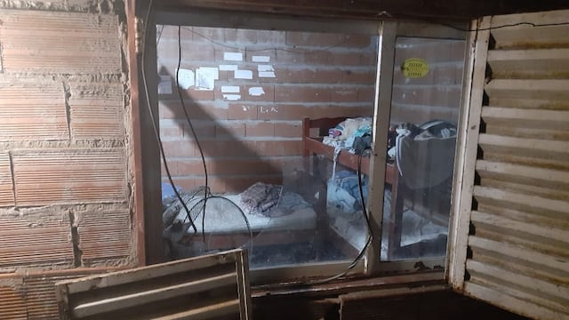 Destrozó la vivienda donde vivía con su ex