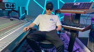 El estudio de Bizarrap.